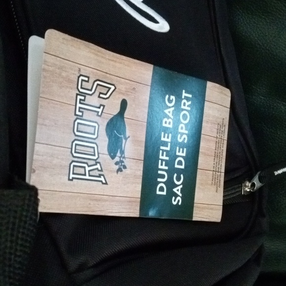 Brand New 32L Black Roots Duffle Bag - Picture 2 of 8
